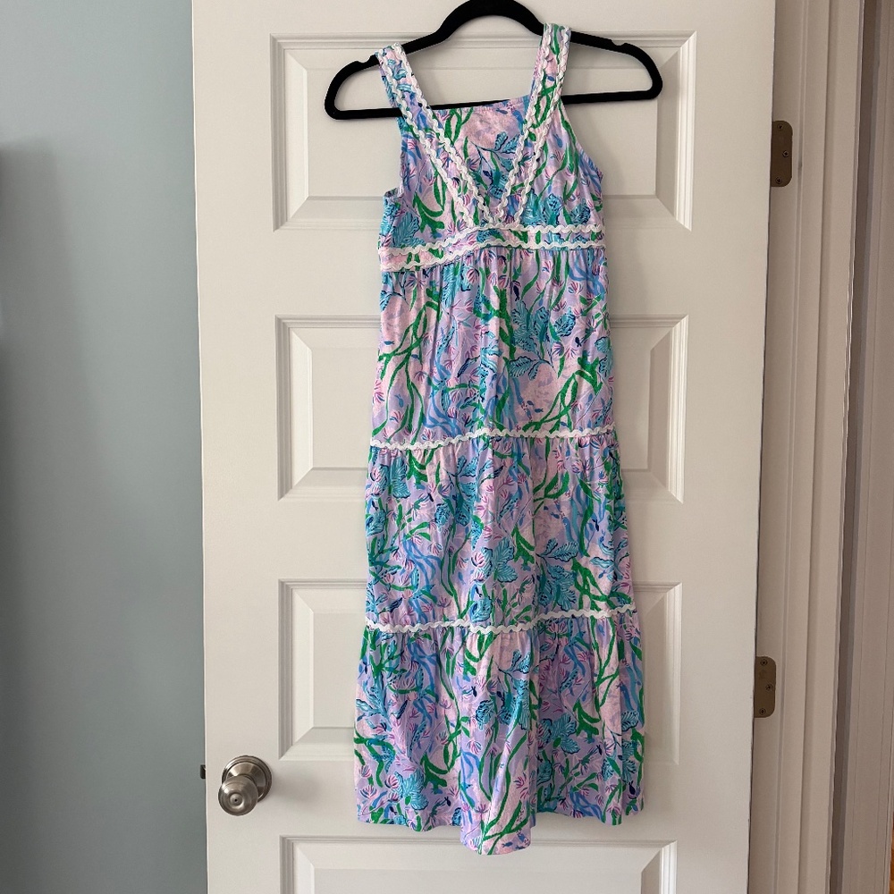 Lilly Pulitzer Mini Pollie midi dress